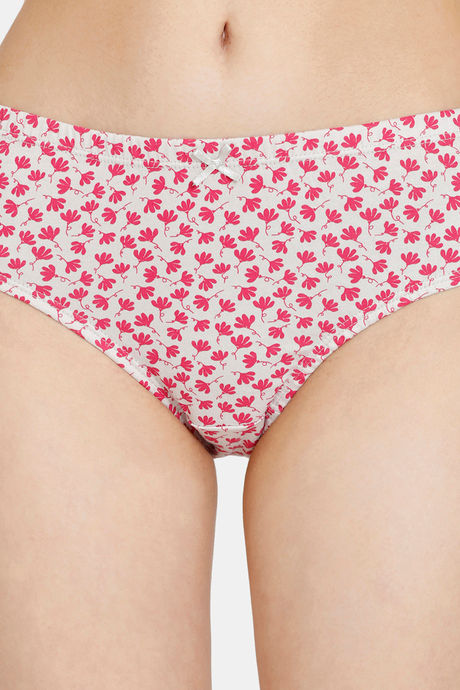 Rosaline Cyber Grove Medium Rise Full Coverage Hipster Panty (Pack of 3) - Multicolor — image 5